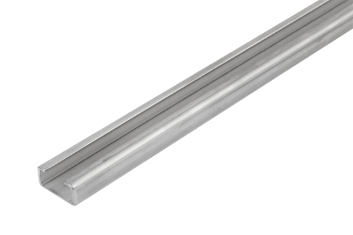 C-Profile Stahl oder Edelstahl für Gleitschienen