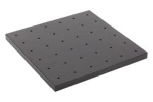 Baseplates aluminium  with tapped holes