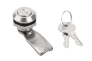 Quarter-turn locks stainless steel, lockable