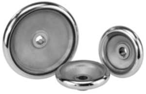 Handwheels disc similar to DIN 950, aluminium