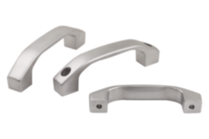 Pull handles, stainless steel