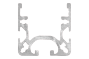 Aluminium profiles 40x40 for roller rails, Type I