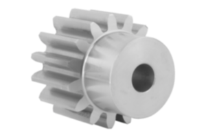 Spur gears stainless steel, module 3 toothing milled, straight teeth, engagement angle 20°