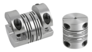 Beam couplings aluminium  with detachable clamp hubs