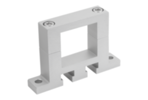 Flange clamps, aluminium, for square linear actuators Flange clamps, aluminium, for square linear actuators