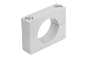 Flange clamps, aluminium, for linear actuators Flange clamps, aluminium, for linear actuators