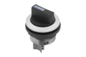 Wahltaster rastend Einbauversion Ø 22,3 mm Flachsteckeranschluss, kompakt Wahltaster rastend Einbauversion Ø 22,3 mm Flachsteckeranschluss, kompakt
