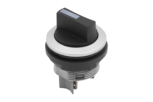 Wahltaster tastend Einbauversion Ø 22,3 mm Flachsteckeranschluss, kompakt Wahltaster tastend Einbauversion Ø 22,3 mm Flachsteckeranschluss, kompakt