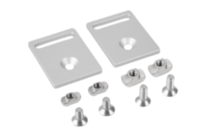 Verbinderplatten für LED-Leuchten mit Nut Verbinderplatten für LED-Leuchten mit Nut