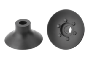 Flat suction cups, round, with separate fasteners Flat suction cups, round, with separate fasteners