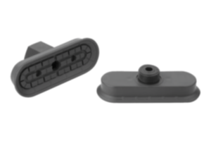 Flachsauggreifer oval mit integrierter Befestigung Flachsauggreifer oval mit integrierter Befestigung