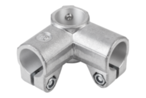 Rohrverbinder Winkelstück Aluminium Rohrverbinder Winkelstück Aluminium
