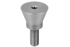 Tension cone for internal clamping collet