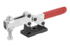 Toggle clamps horizontal heavy duty with adjustable clamping spindle