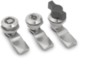 Quarter-turn locks stainless steel, small version