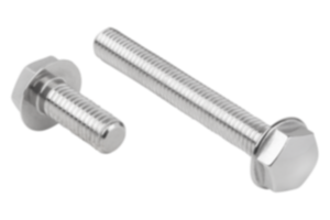 Hexagon head bolts, stainless steel in Hygienic DESIGN 