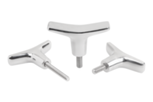 T-grip, stainless steel with external thread for Hygienic USIT® Freudenberg Process Seals sealing and shim washer T-grip, stainless steel with external thread for Hygienic USIT® Freudenberg Process Seals sealing and shim washer